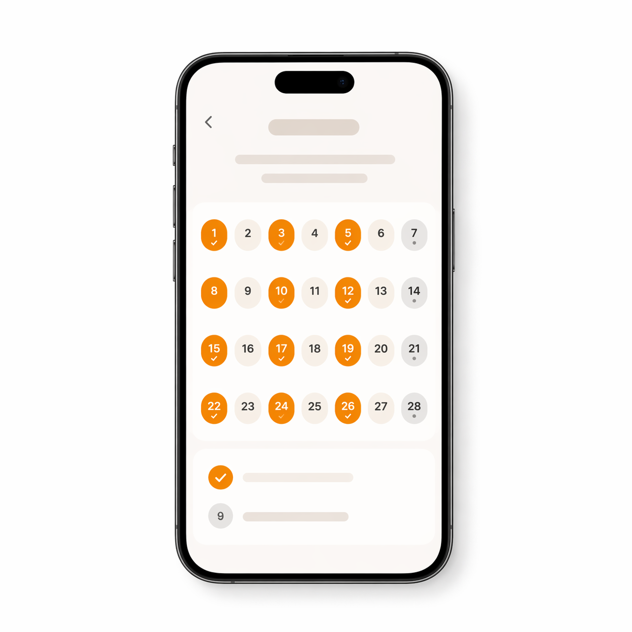 AI-personalised plan